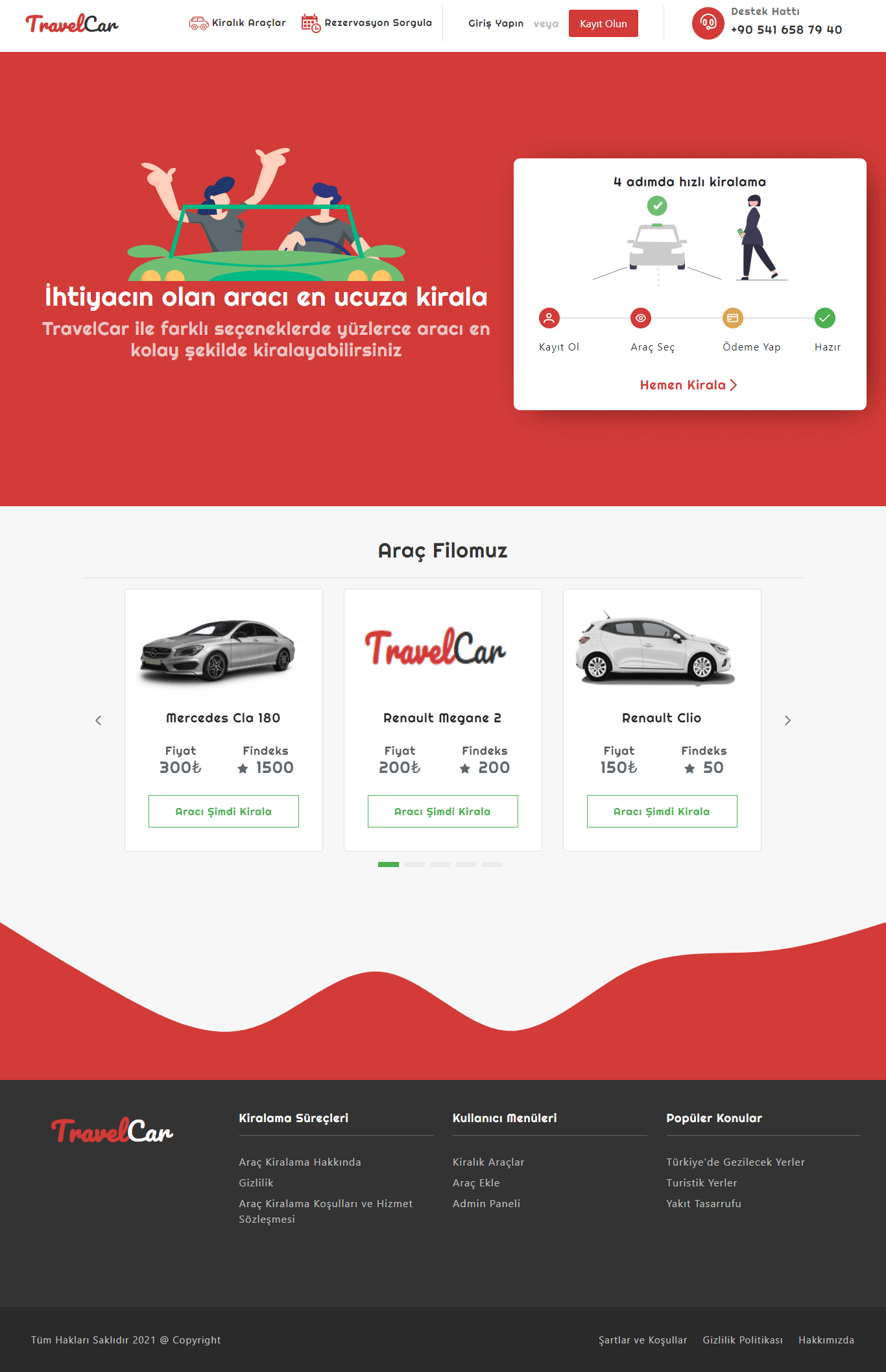 Rent A Car Frontend